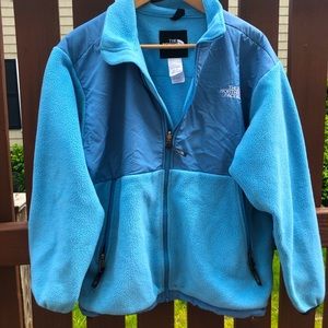 Blue North Face Fleece